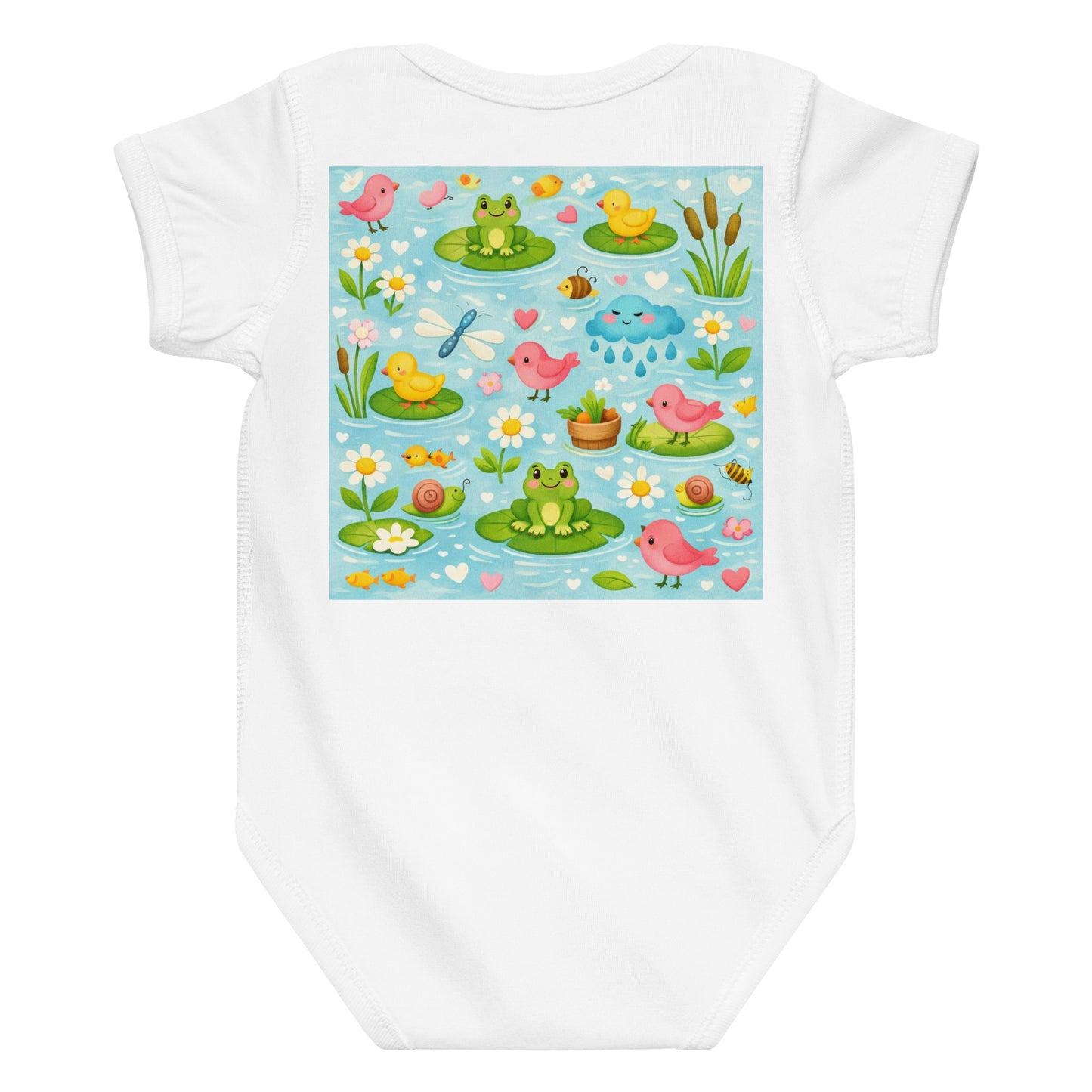 Baby Jersey Bodysuit – Soft Cotton Onesie for Newborns & Infants | Everyday Baby Essential
