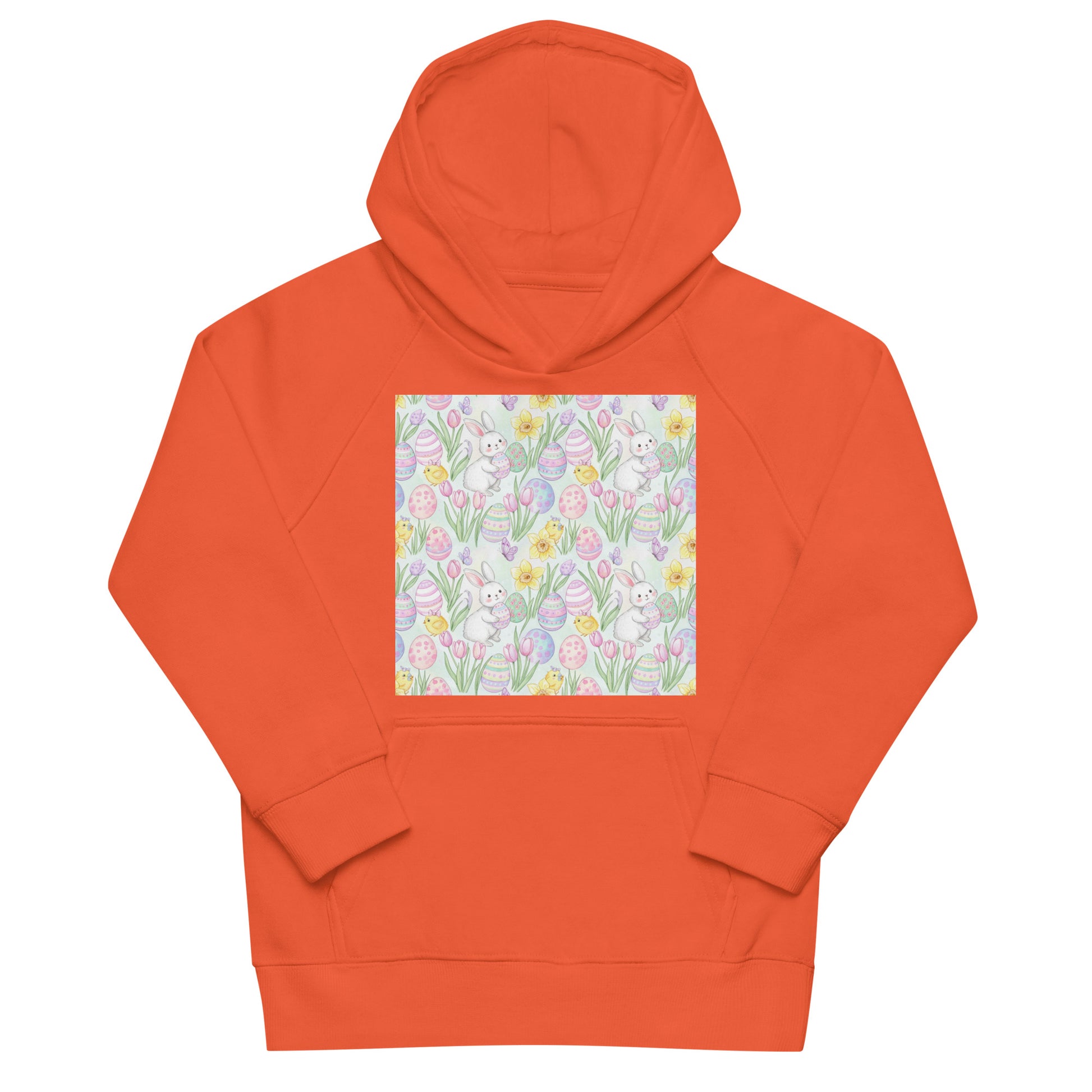 Toddler Easter Hoodie – Cute Kids Spring Garden Bunny & Chicks Pullover for Easter & Outdoor Play