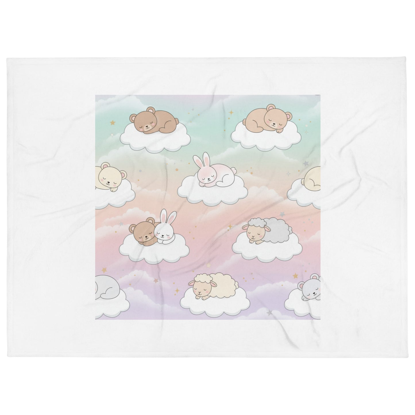 Soft Baby Blanket – Cloud Dreams Plush Nursery Blanket for Newborns 60″×80″