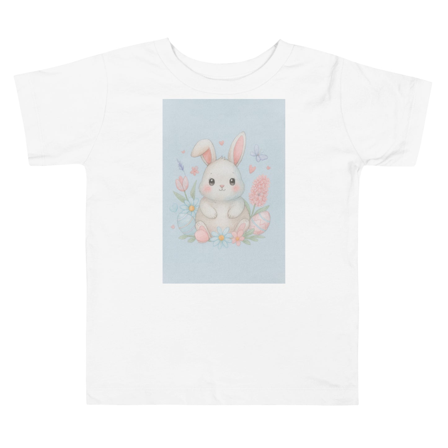 Toddler Short Sleeve Tee – Soft 100% Cotton Kids T-Shirt for Everyday Comfort & Style