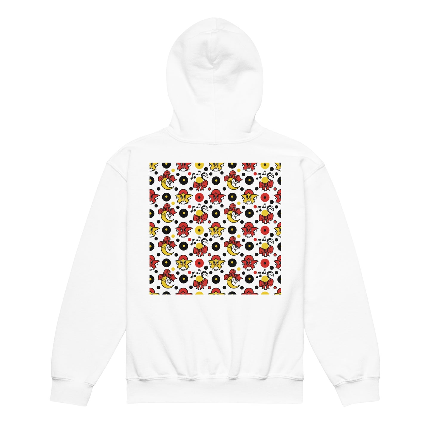 Youth Heavy Blend Hoodie – Soft 50/50 Cotton-Poly Printed Kids Pullover | Warm Everyday Sweatshirt for Boys & Girls XL