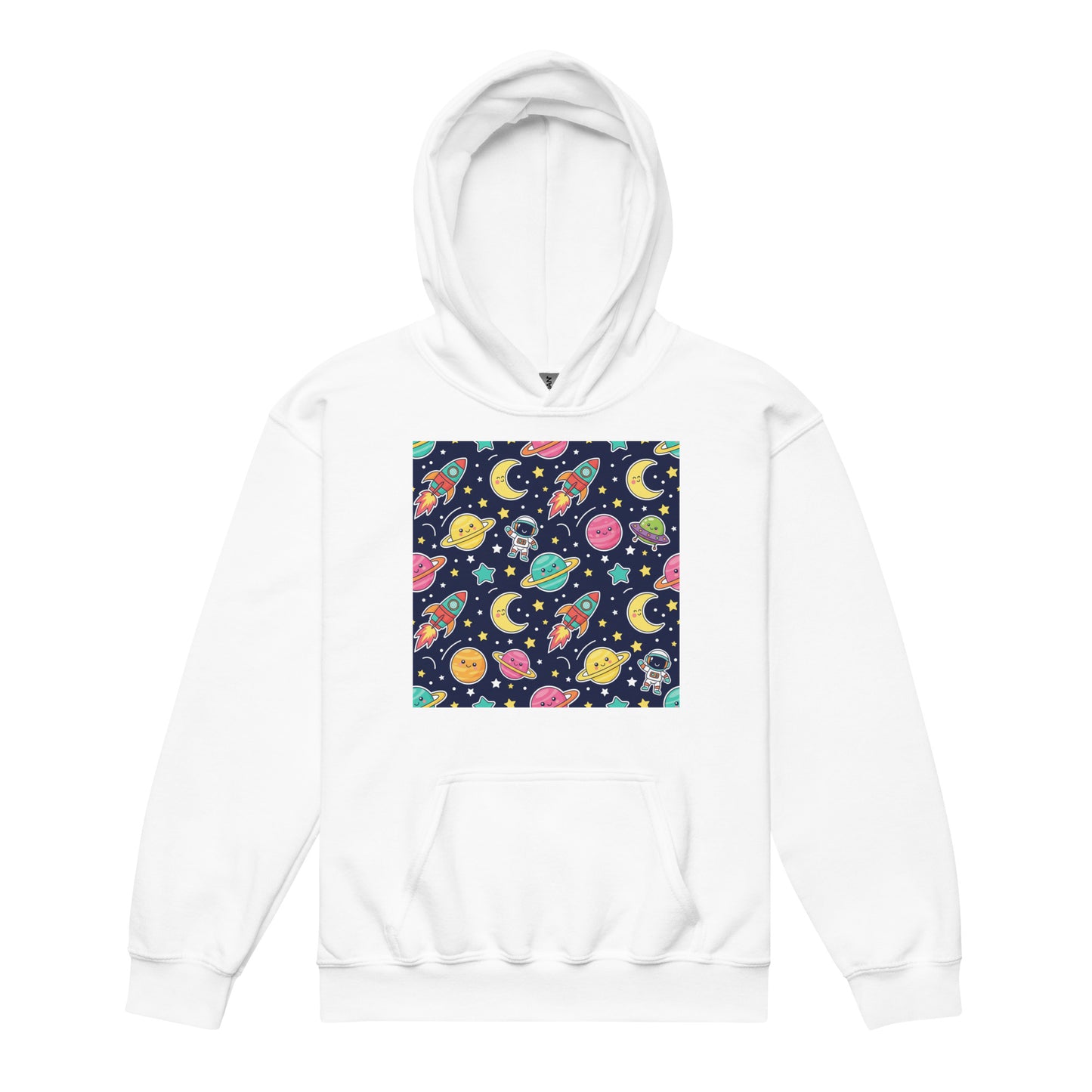 Classic Youth Fleece Hoodie – Soft Cotton-Poly Blend Kids Pullover for School, Sports & Everyday Wear XL
