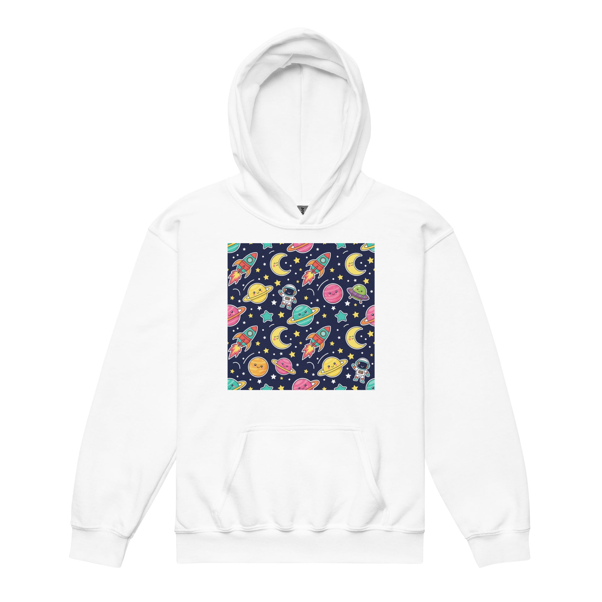 Classic Youth Fleece Hoodie – Soft Cotton-Poly Blend Kids Pullover for School, Sports & Everyday Wear XL